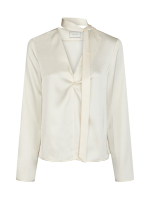 Susanna heavy sateen bluse Pearl Neo Noir 